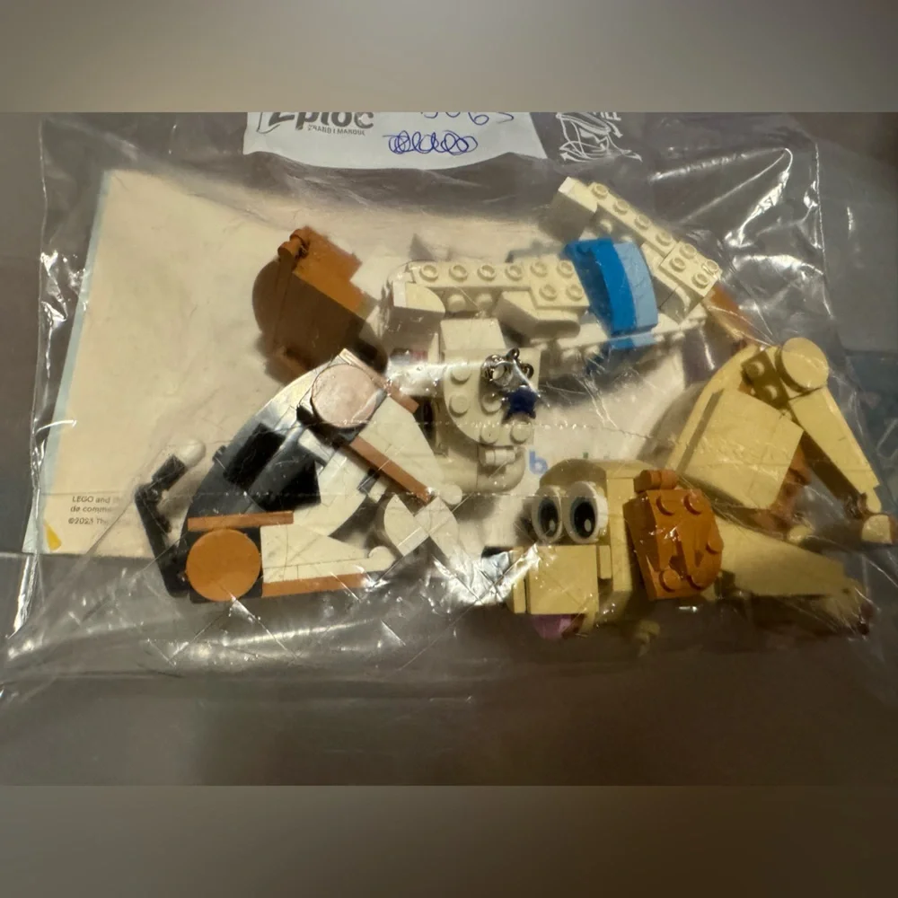 Lego friends various animal rescue or vet clinic playset creator dogs misc shown
